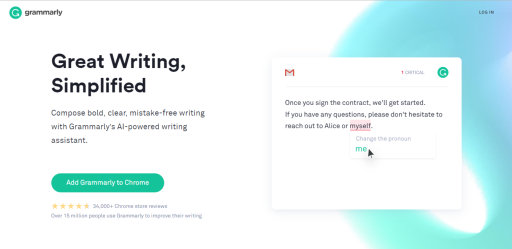 รีวิว โปรแกรมตรวจไวยากรณ์ภาษาอังกฤษ Grammarly