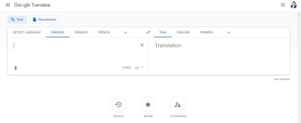 เว็บแปลภาษาออนไลน์